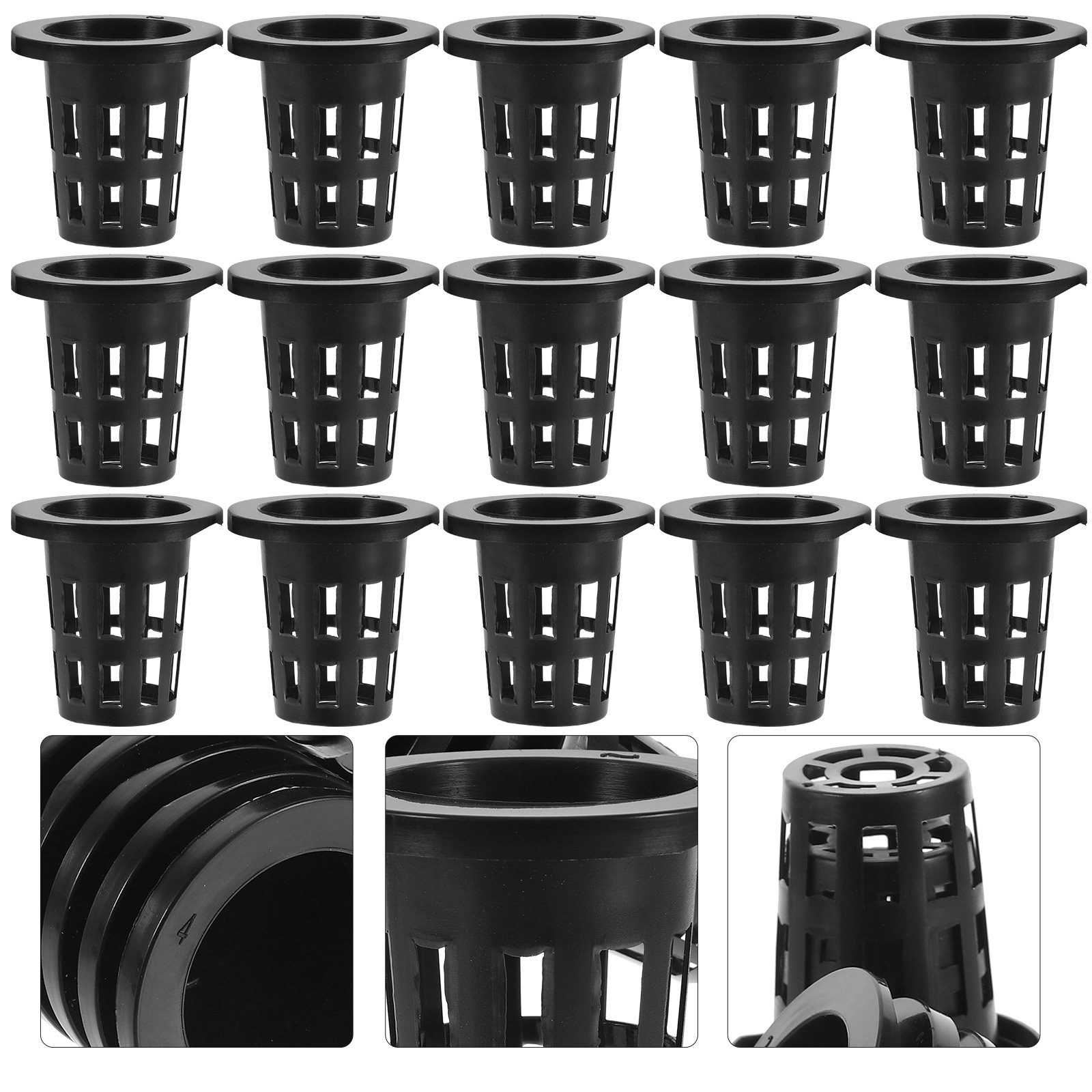 50Pcs Plastic Planting Baskets - Plant Pot ulasan dan harga