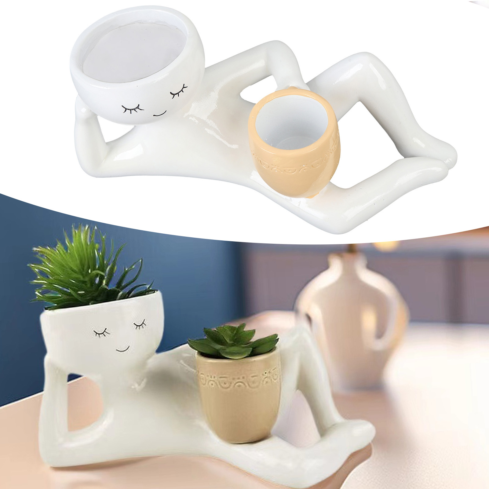 Succulent Pot Creative Breatha - Terracotta Pot ulasan dan harga