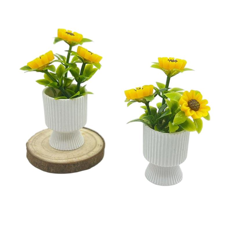 {#} Miniature Sunflower Potted - Plant Pot ulasan dan harga