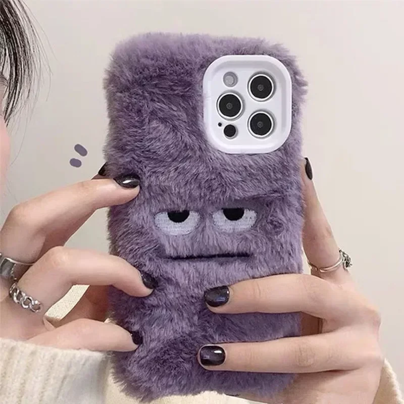 Cute Monster Plush Fluffy Phon - Monstera ulasan dan harga