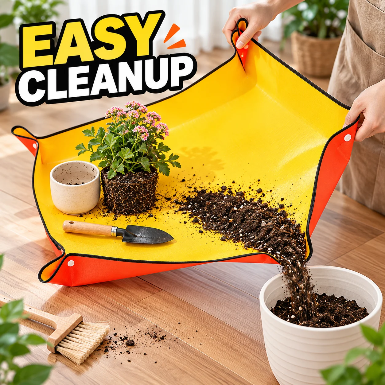Waterproof Garden Repotting Ma - Repotting Mat ulasan dan harga