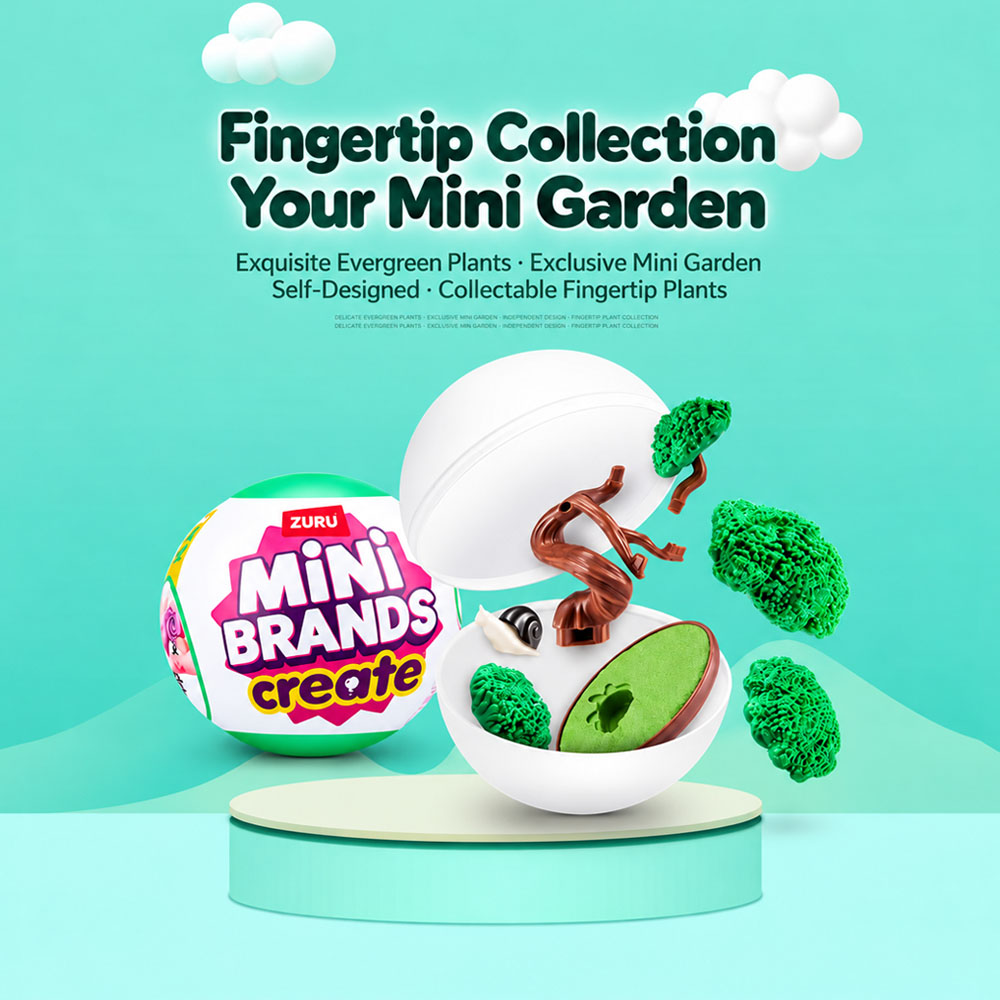 Zuru Miniature Garden Blind Bo - Succulent Set ulasan dan harga