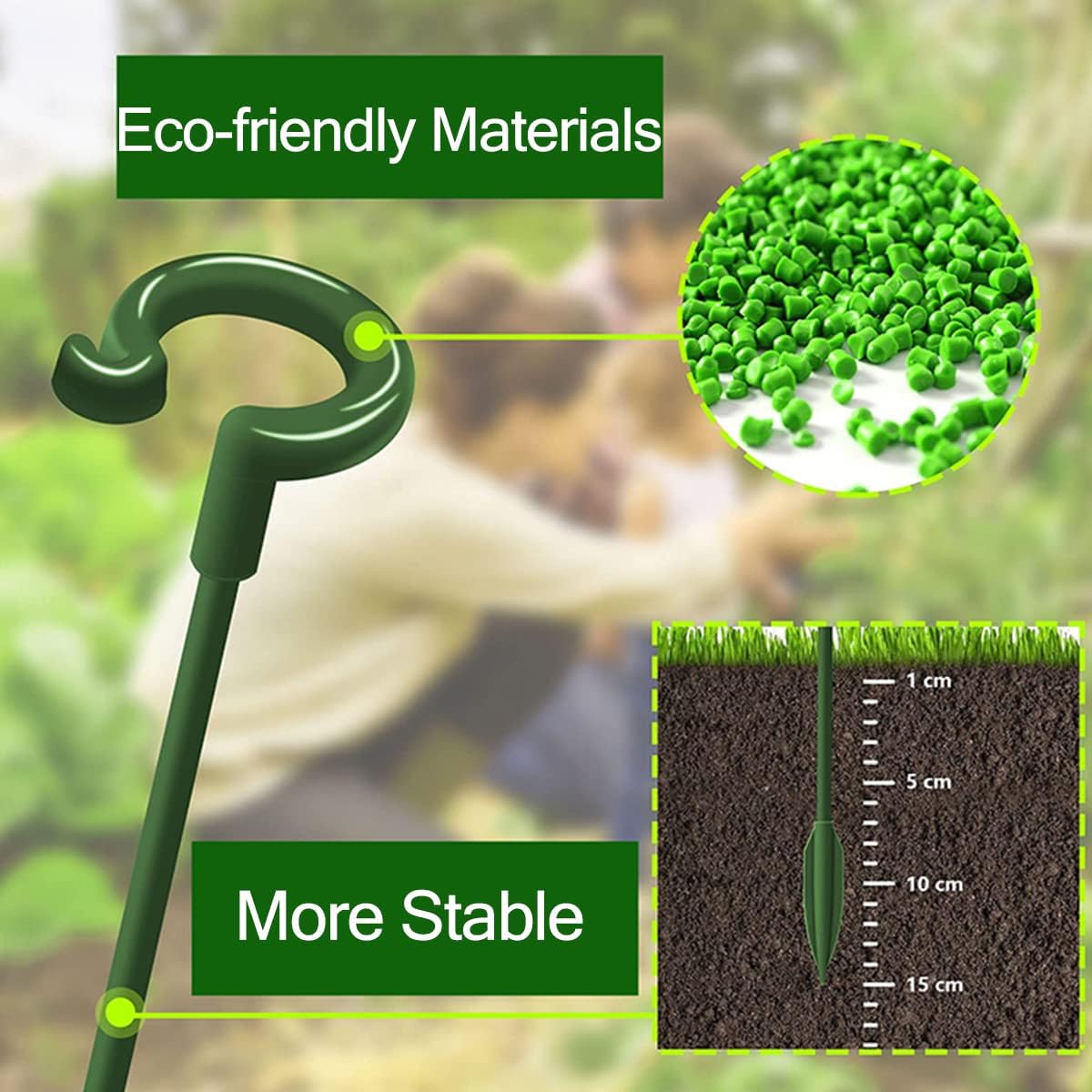 5/10pcs Plant Support Stakes P - Succulent Set ulasan dan harga